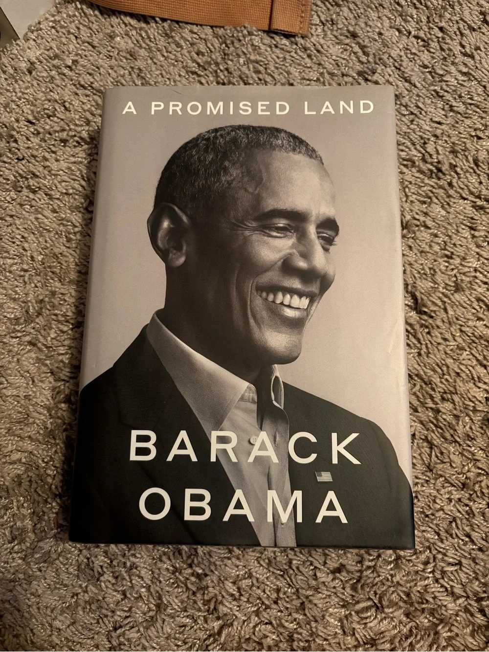 Target Black and White 'A Promised Land' Hardcover by Barack Obama